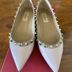 VALENTINO ROCKSTUD BALLET FLAT